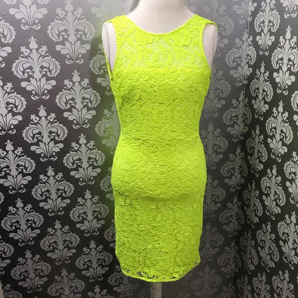 J. Crew Dresses & Skirts - J. Crew Collection Neon Yellow Sheath Dress